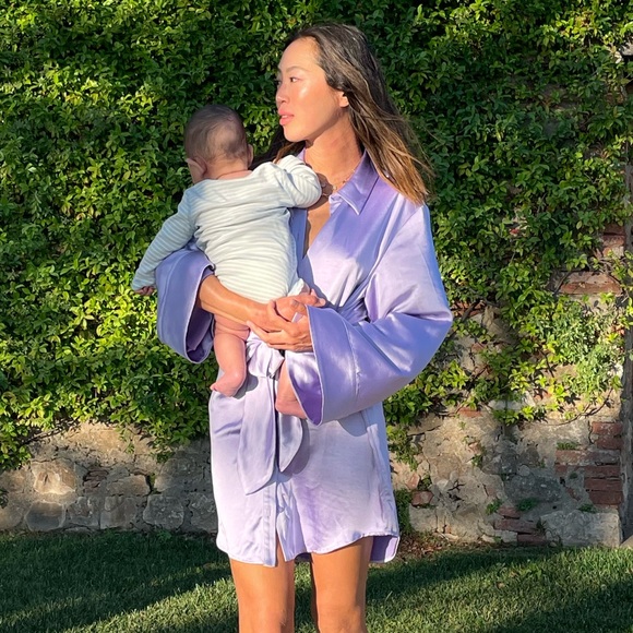 Song of Style Marta Mini Dress in Lavender - Picture 1 of 4